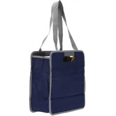 Сумка-шопер складана No Brand Clevaful 20 л 38x36x18 см Синій (2856156104) Київ