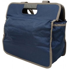 Сумка-шопер складана No Brand Clevaful 20 л 38x36x18 см Синій (2856156104) Київ