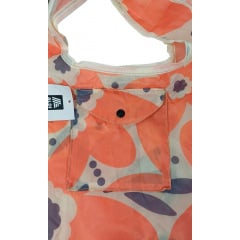 Сумка-шопер складана ALDI 44x38 см Бежево-помаранчевий (2867063455) Херсон