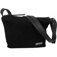 Сумка жіноча наплічна Borsacomoda 20x11x29 см Чорний (2860023316) Київ