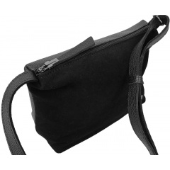 Сумка жіноча наплічна Borsacomoda 20x11x29 см Чорний (2860023316) Київ