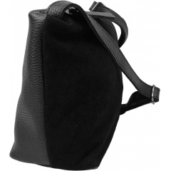 Сумка жіноча наплічна Borsacomoda 20x11x29 см Чорний (2860023316) Київ