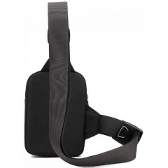Чоловіча сумка-слінг Confident 12x3x17 см Чорний (SATN02-2042A) Київ