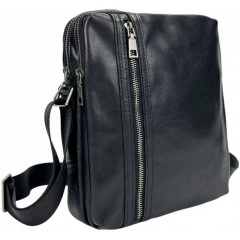 Чоловіча сумка через плече Tiding Bag 26x6x23 см Чорний (2798127247) Софіївська Борщагівка