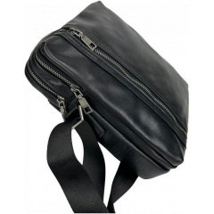 Чоловіча сумка через плече Tiding Bag 26x6x23 см Чорний (2798127247) Софіївська Борщагівка