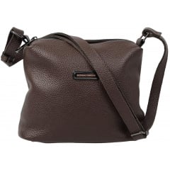 Сумка жіноча Borsacomoda 25x20x9 см Темно-коричневий (2860835026) Київ