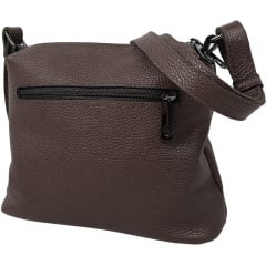 Сумка жіноча Borsacomoda 25x20x9 см Темно-коричневий (2860835026) Київ