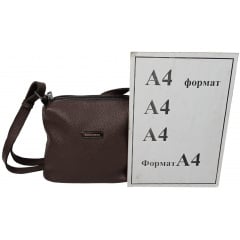 Сумка жіноча Borsacomoda 25x20x9 см Темно-коричневий (2860835026) Київ