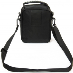 Сумка чоловіча через плече LANPAD 20x8x15 см Чорний (LAN7685 black) Кременчук