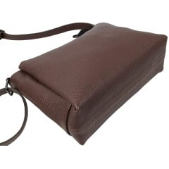 Сумка жіноча наплічна Borsacomoda 31x19.5x9 см Темно-коричневий (2860029529) Київ