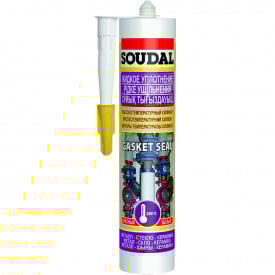 Герметик высокотемпературный GASKETSEAL Soudal 280 мл
