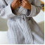 Халат мужской COSAS Relaxed Waffle Robe 2XL Серый (RelaxedWaffleRobe_2XL) Стрый