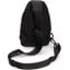 Сумка-слінг чоловіча LANPAD 82085 24x13x7 см Чорний (2513989484) Петрове