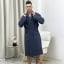 Халат мужской COSAS Zen Waffle Robe 2XL Синий (ZenWaffleRobe_2XL) Братское