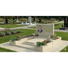 Елітний пам'ятник у сучасному стилі для чоловіка