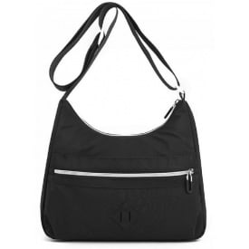 Сумка-кроссбоди женская Confident 25x11x29 см Черный (2197323923)