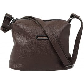 Сумка жіноча Borsacomoda 25x20x9 см Темно-коричневий (2860835026)