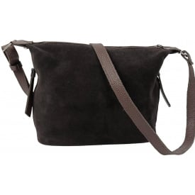 Жіноча сумка Borsacomoda 22x11x26 см Темно-коричневий (809.037.06)