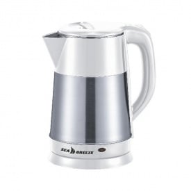 Электрочайник-термос 2.5 л SeaBreeze SB-016 металлический