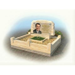 Меморіальний комплекс для чоловіка "Скала" піщаник Тернопіль