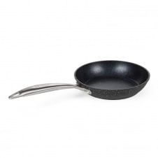 Сковорода Holmer Elegance 24 см Чорно-срібляста FP-22724-SSMBM Elegance