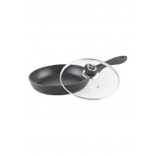 Сковорода Bohmann із кришкою 26 см Чорний BH 1012-26 MRB