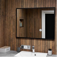 Дзеркало Global Glass ML-1 в чорній рамі, 700х900