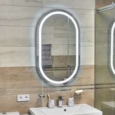Дзеркало Global Glass MR-6 600х1000, з LED-підсвічуванням