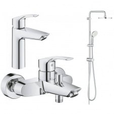 Набір змішувачів для ванни та душу Grohe Eurosmart New 3в1 (UA123246R0)