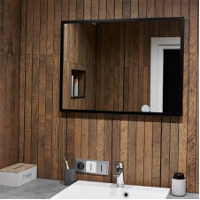 Дзеркало Global Glass ML-1 в чорній рамі, 600х800