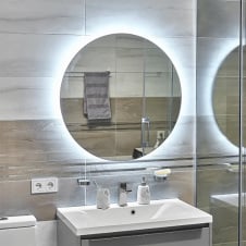 Дзеркало Global Glass MR-8 800х800, з LED-підсвічуванням