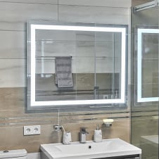 Дзеркало Global Glass MR-5 1000х800, з LED-підсвічуванням