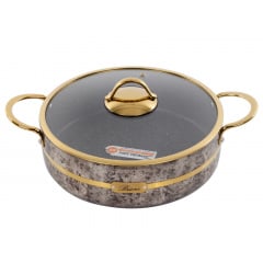 Сотейник із кришкою Brioni Selection Cream 26 см Різнокольоровий 764-064 Сарни