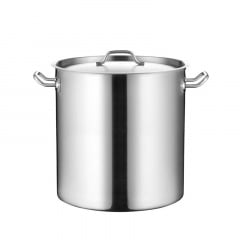 Кастрюля с крышкой Benson 35 л Серебристый BN-605 Бердичев