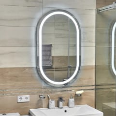 Дзеркало Global Glass MR-6 600х1000, з LED-підсвічуванням Пологи