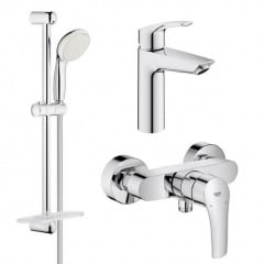 Набір змішувачів для ванни Grohe Eurosmart + New Tempesta 100 (UA123244M0) Киев