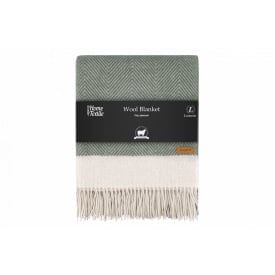 Плед Ardesto Leonardo Bianco 140x200 см Бежево-зелений ART0504LB