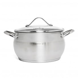 Кастрюля с крышкой Holmer 2 л Серебристый CR-15520-SS Fantastic