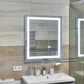 Дзеркало Global Glass MR-1 700х800, з LED-підсвічуванням