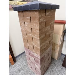 Кирпич облицовочный пустотелый ECOBRICK колор микс Кушугум