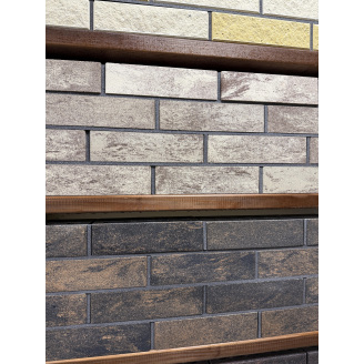 Кирпич облицовочный пустотелый ECOBRICK колор-микс мраморный