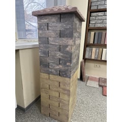 Цегла облицювальна пустотіла ECOBRICK колор мікс Переяслав-Хмельницький