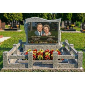 Класичний комплекс для сімейної пари сірий граніт