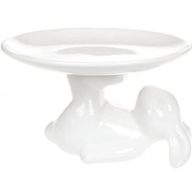 Блюдо керамическое пасхальное Кролик-акробат диаметр 20см BonaDi