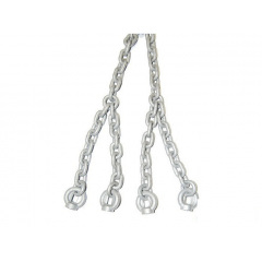 Оцинковані ланцюги для підвісу гойдалки 5 мм Just Fun BT187678 Коломия