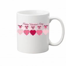 Чашка Vivay День Валентина 330 мл Белый (hub_1ga3of)