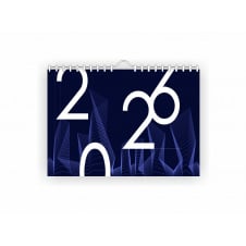 Календар перекидний настінний Vivay 2026 А3 30x40 см Різнокольоровий (hub_f6gdqk)