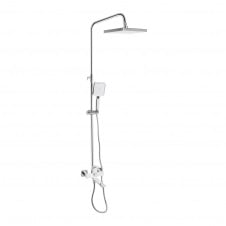 Душова система універсальна Qtap Presto на 3 споживача хром/білий (QTPRE111CRW45580)