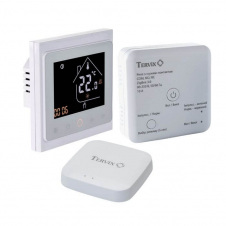 Комплект бездротового управління опаленням Tervix Pro Line ZigBee: термостат + реле (сухий контакт) + Zigbee контролер (496162)