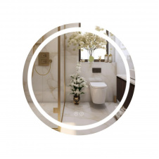 Дзеркало Qtap Mideya (MI6) R700 з LED-підсвічуванням, димером та антизапотіванням (QT2078NCR7070W)